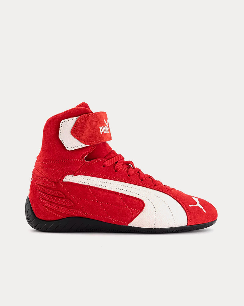 Puma Speedcat Mid For All Time Red / Warm White High Top Sneakers - 1