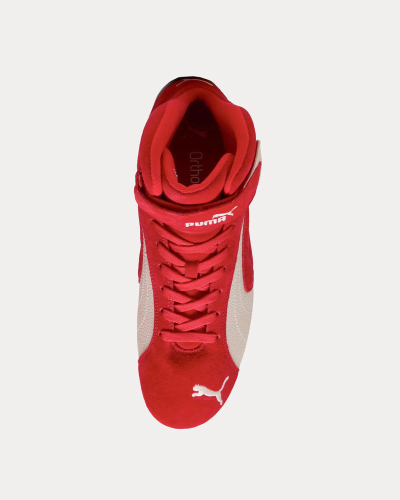 Puma Speedcat Mid For All Time Red / Warm White High Top Sneakers - 2