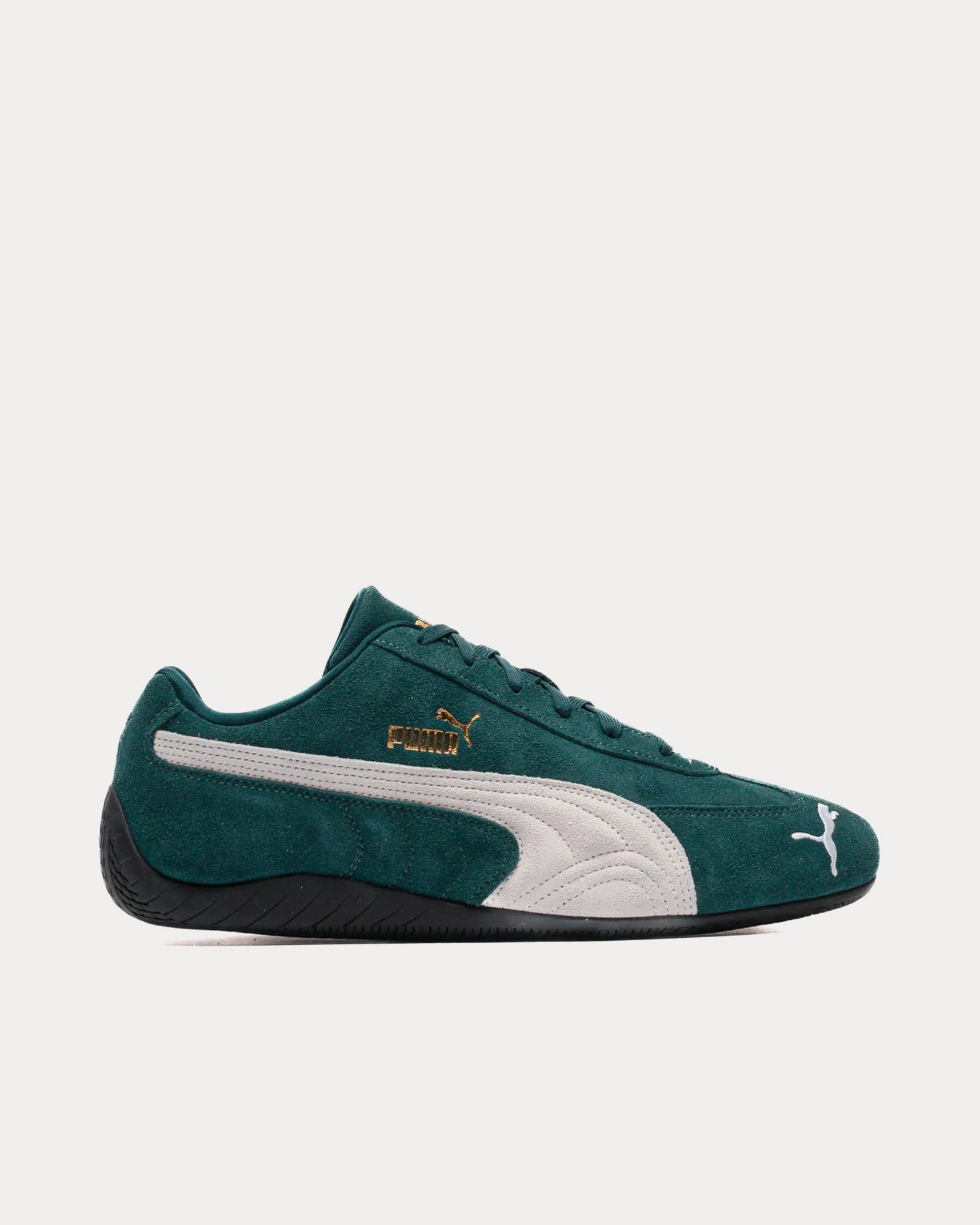 Puma Speedcat OG Dark Myrtle / Puma White Low Top Sneakers - 1