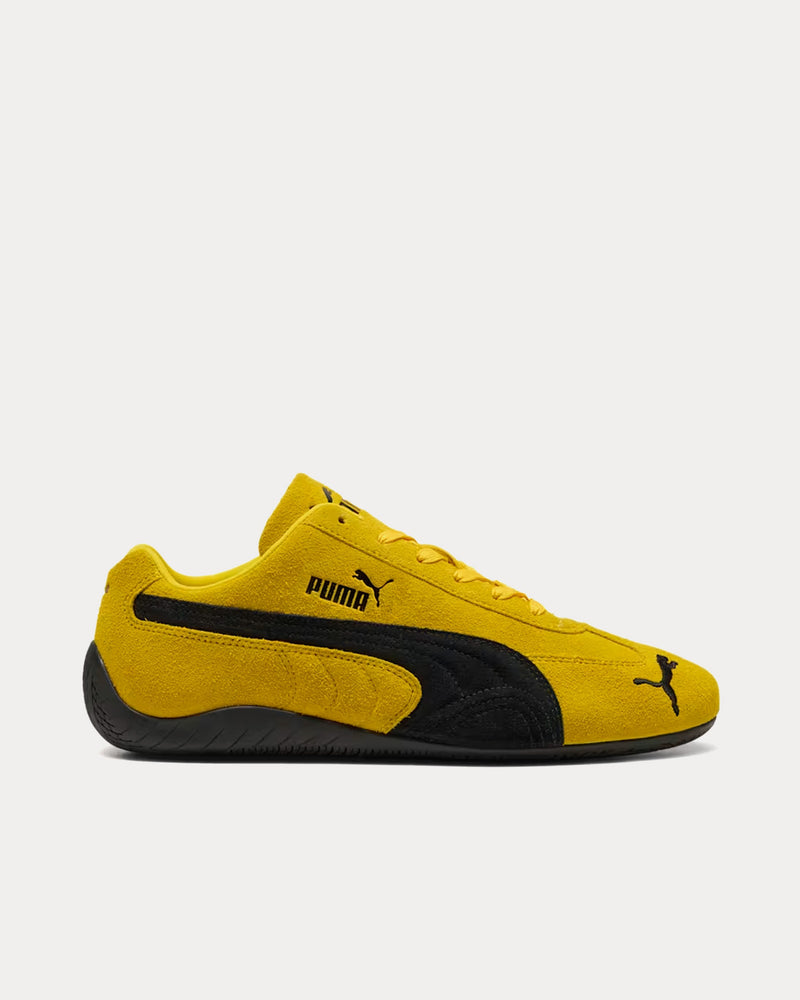 Puma Speedcat OG Pelé Yellow / Puma White Low Top Sneakers - 1