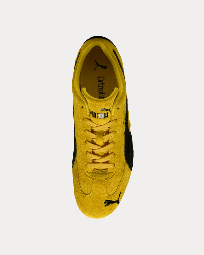 Puma Speedcat OG Pelé Yellow / Puma White Low Top Sneakers - 2