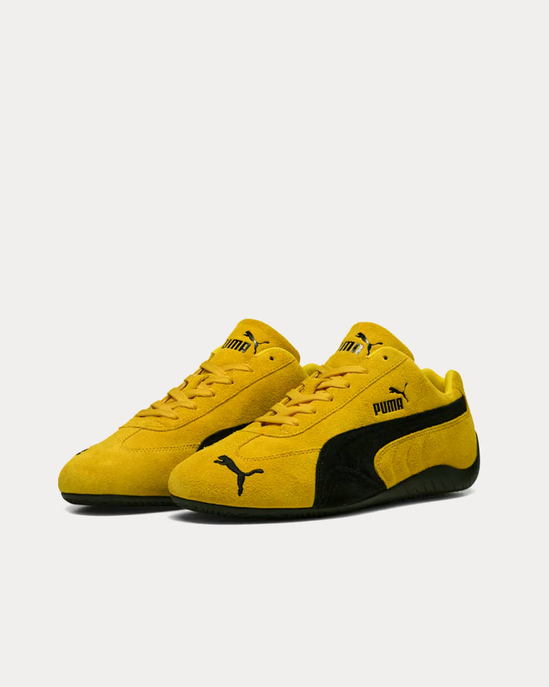 Puma Speedcat OG Pelé Yellow / Puma White Low Top Sneakers - 3