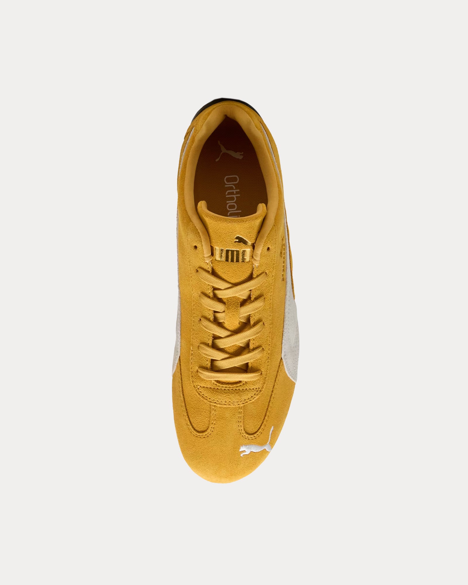 Puma Speedcat OG Archive Gold Puma White Low Top Sneakers Sneak in Peace