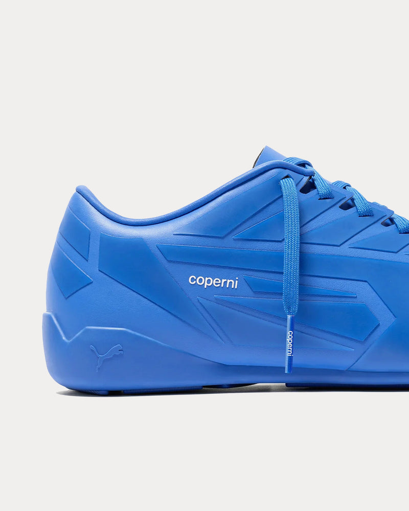 Puma x Coperni Speedcat Blue Gloss Low Top Sneakers - 4