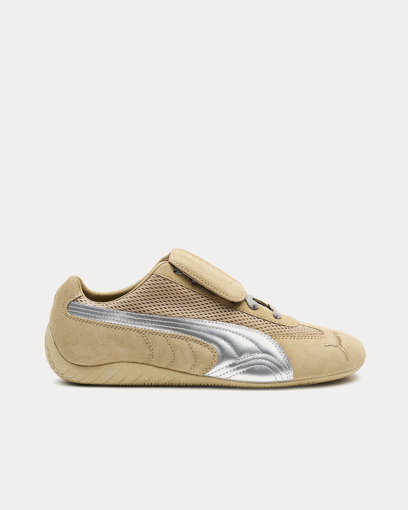 Puma x Open YY Speedcat Beige / Silver Low Top Sneakers - 1