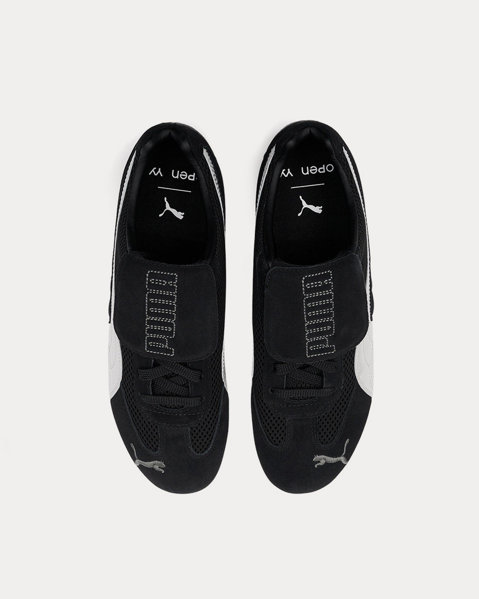 Puma x Open YY Speedcat Black / Silver Low Top Sneakers - 2