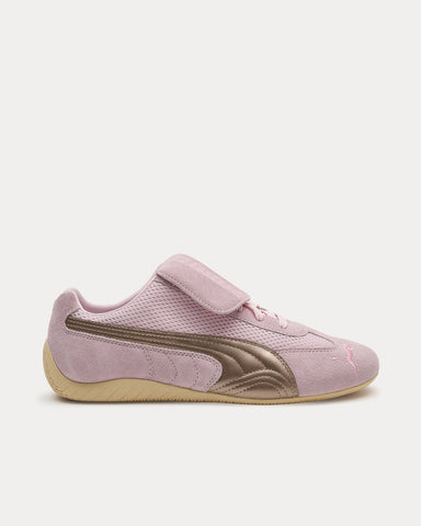 Puma x Open YY Speedcat Pink / Gold Low Top Sneakers