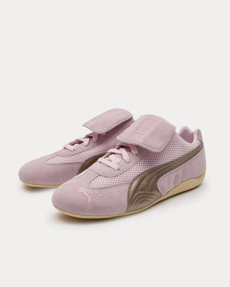 Puma x Open YY Speedcat Pink / Gold Low Top Sneakers - 3