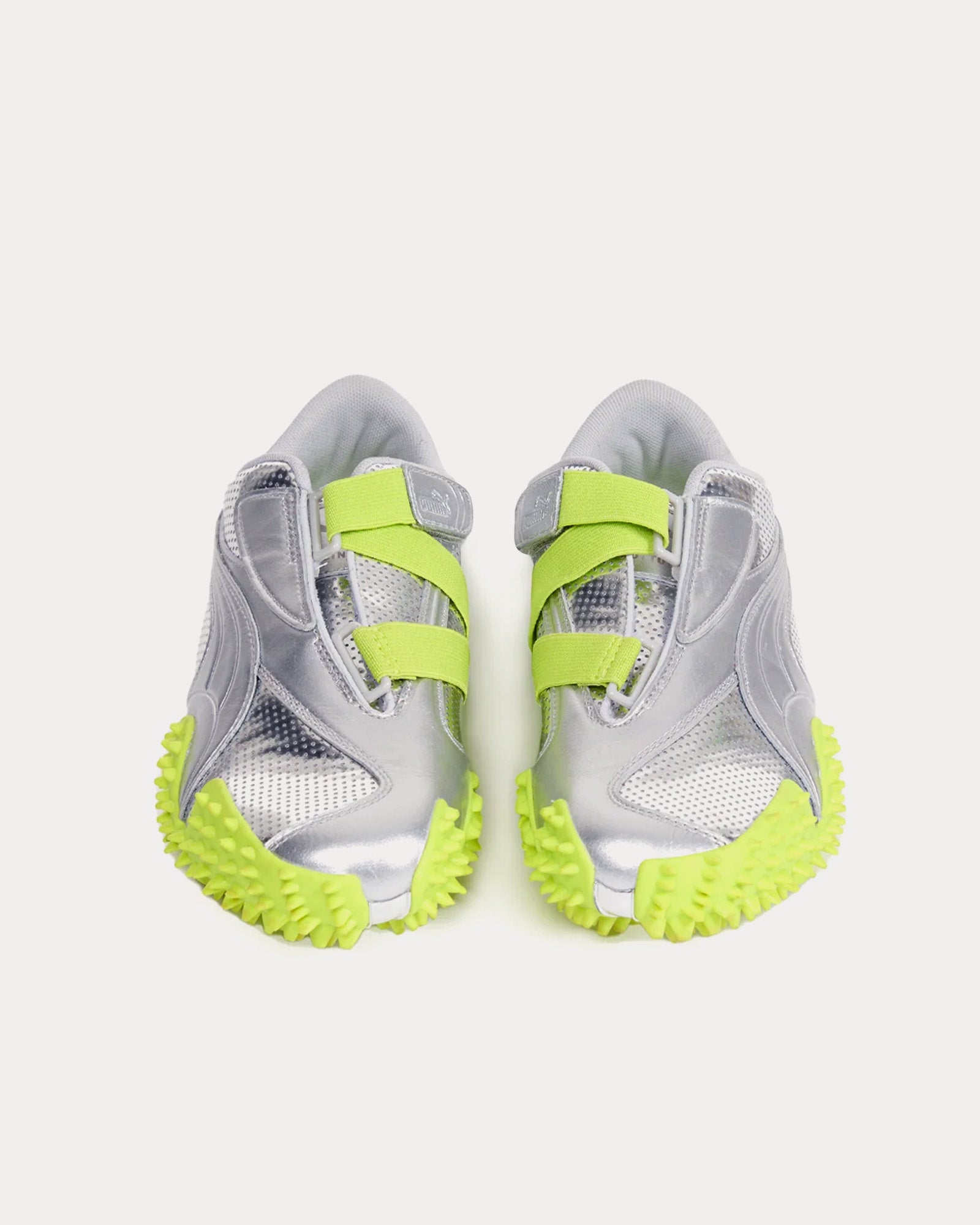 Puma x Ottolinger Mostro Silver / Lime Slip On Sneakers - 2