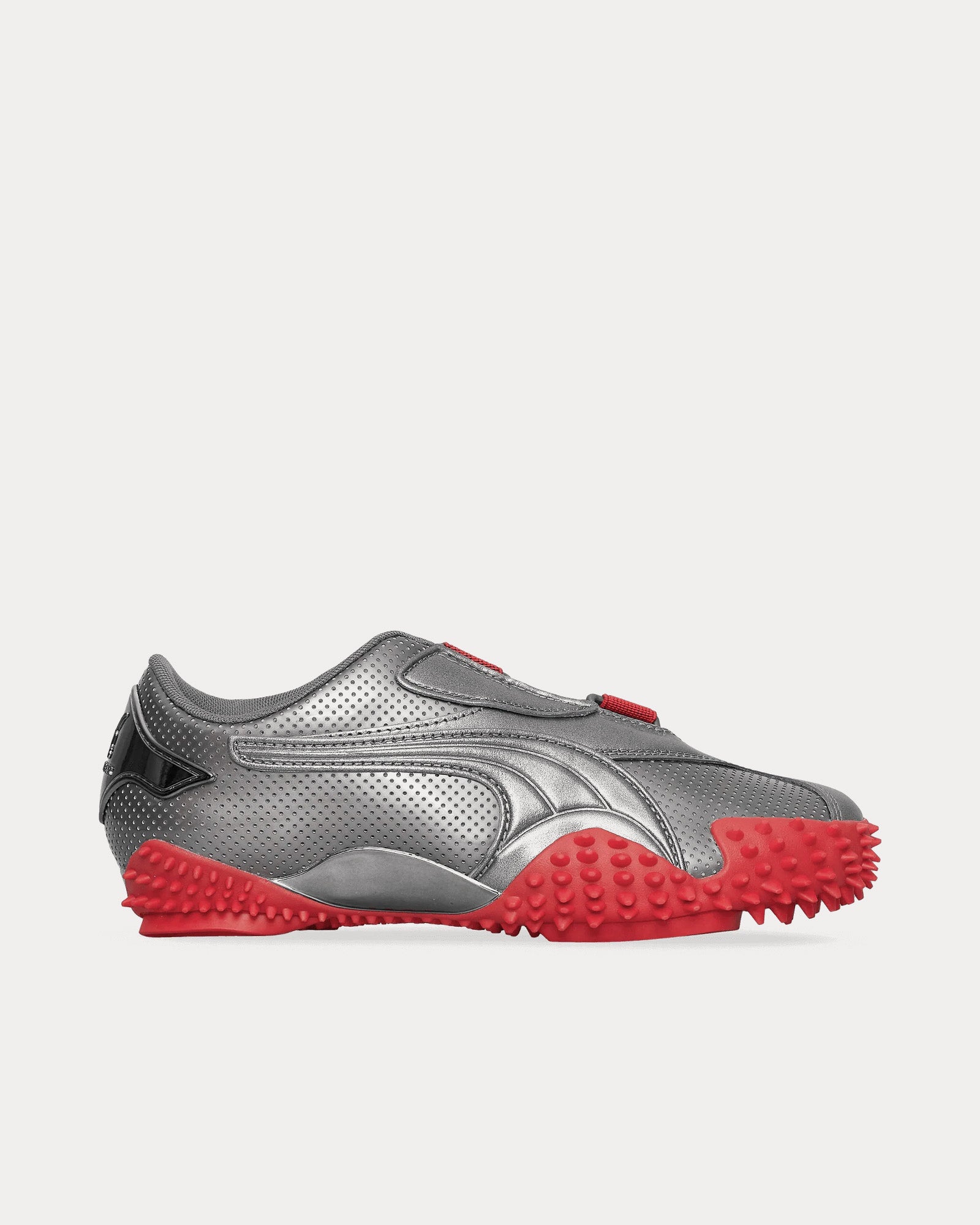 Puma x Ottolinger Mostro Aged Silver / Red Slip On Sneakers - 1