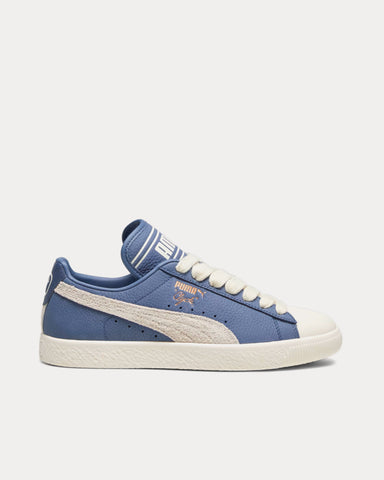 Puma x Rhuigi Clyde Pristine / Pristine / Inky Blue Low Top Sneakers