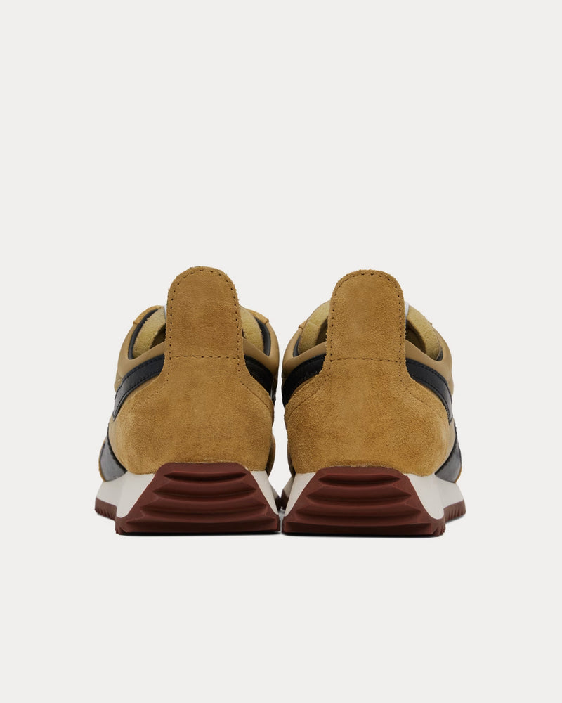 Rag & Bone Retro Runner Recycled Materials Mustard Low Top Sneakers - 3