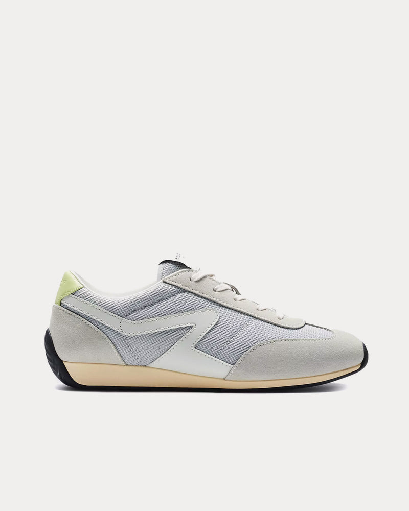 Rag & Bone Retro Runner Slim Mesh Cloud Grey Low Top Sneakers - 1