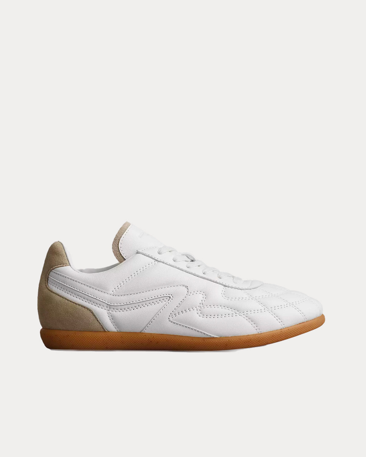 Rag & Bone Retro Legacy Leather White Low Top Sneakers - 1