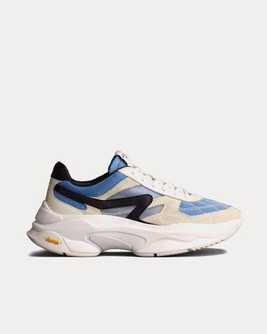 Rag & Bone RB Legacy Runner Leather Frost / Blue Low Top Sneakers