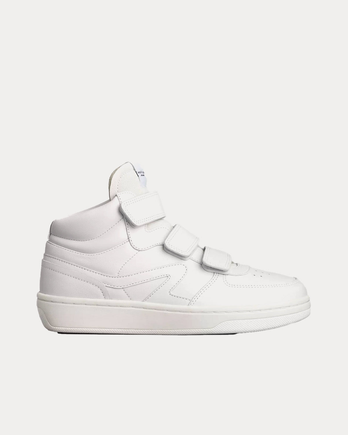 White velcro high outlet tops