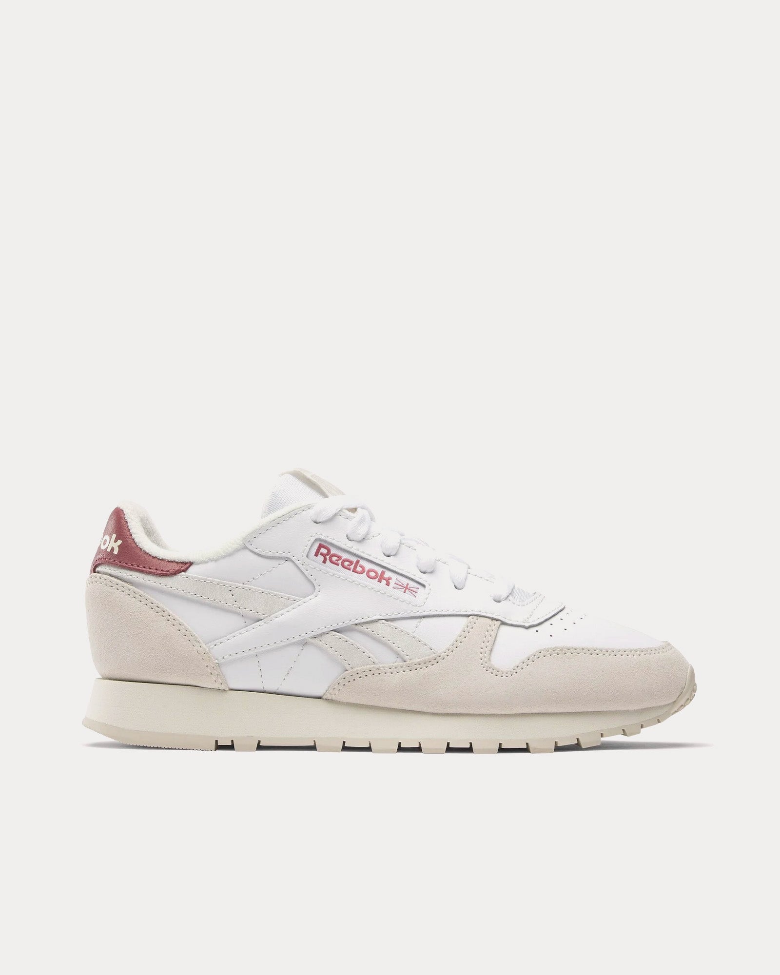 Reebok Classic Leather Cloud White Chalk Sedona Rose Low Top Sneakers Sneak in Peace