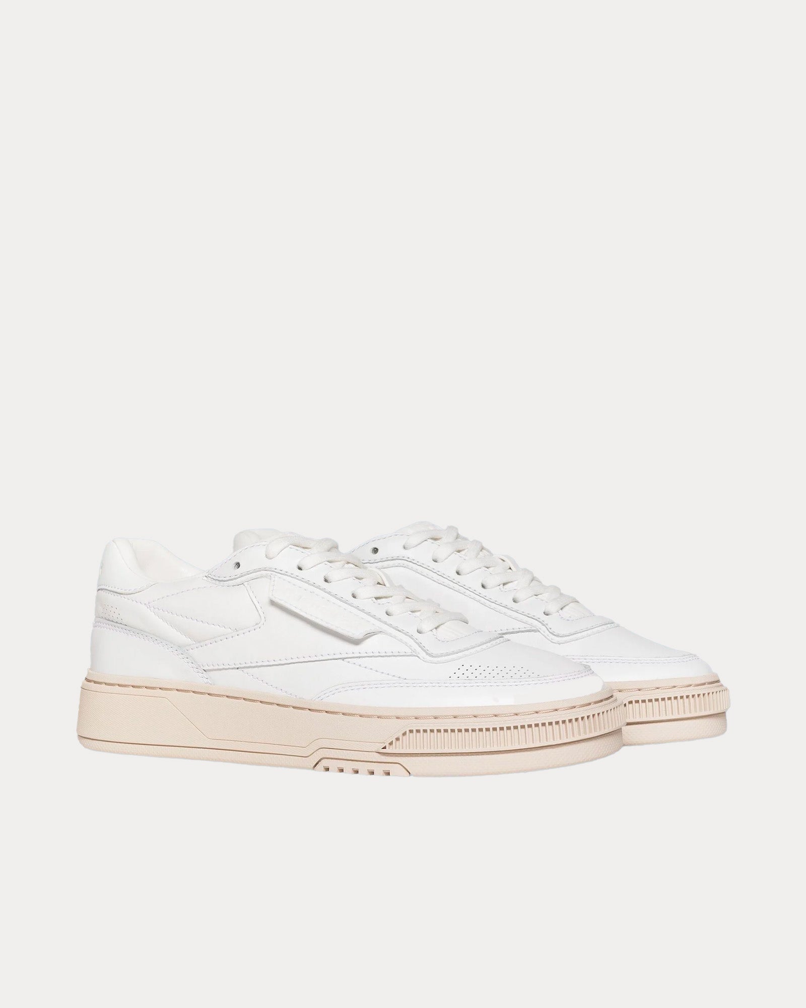 Reebok LTD Club C Leather White / Ecru Low Top Sneakers - 2