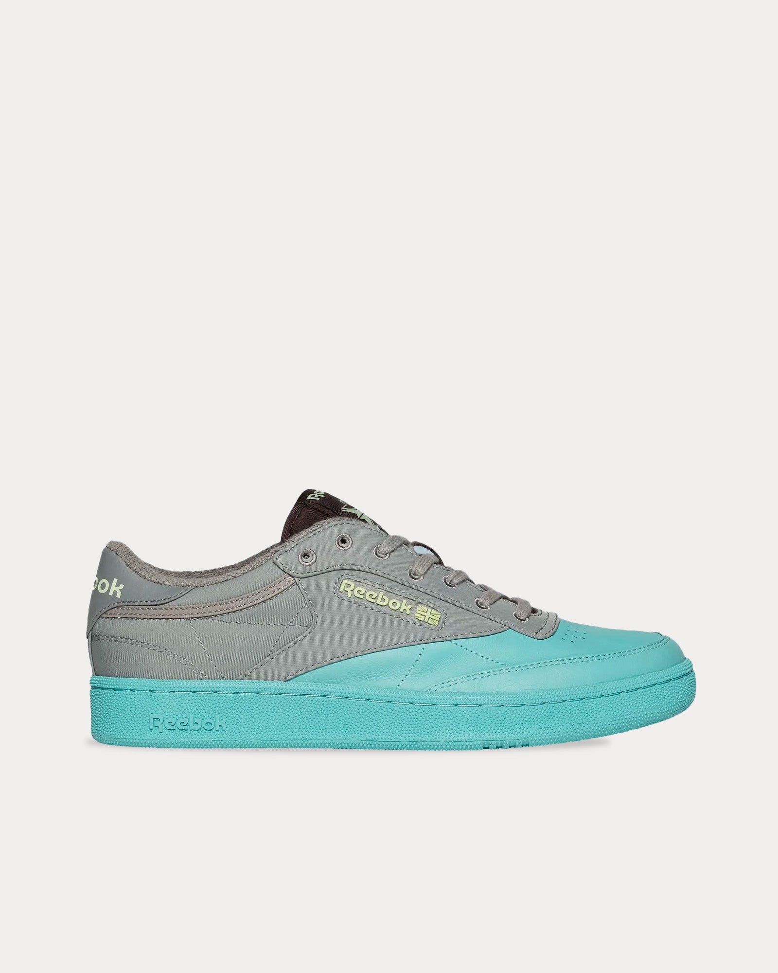 Reebok LTD Club C Two Tone Light Blue / Light Grey Low Top Sneakers - 1