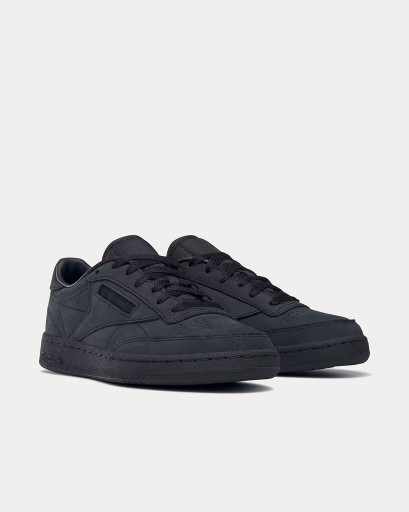 Reebok x Jjjjound Club C 85 Black Low Top Sneakers - Sneak in Peace