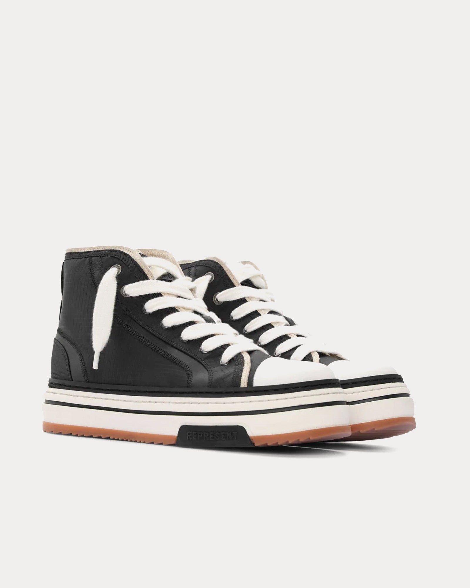 Represent HTN X High Black High Top Sneakers - 3