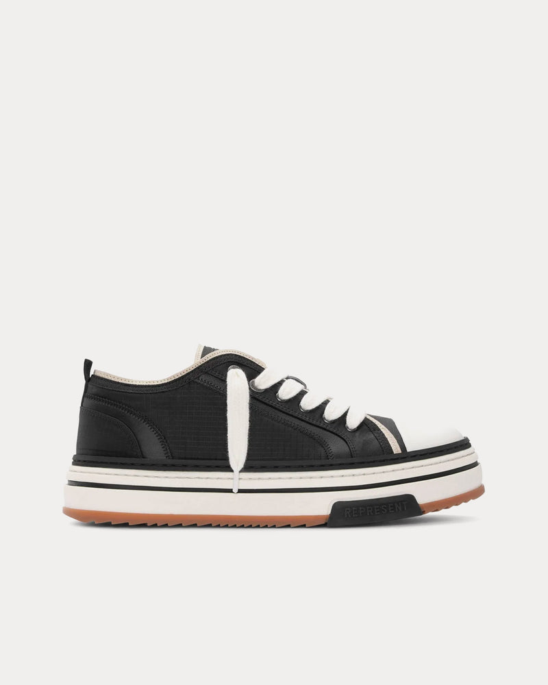 Represent HTN X Low Black Low Top Sneakers - 1