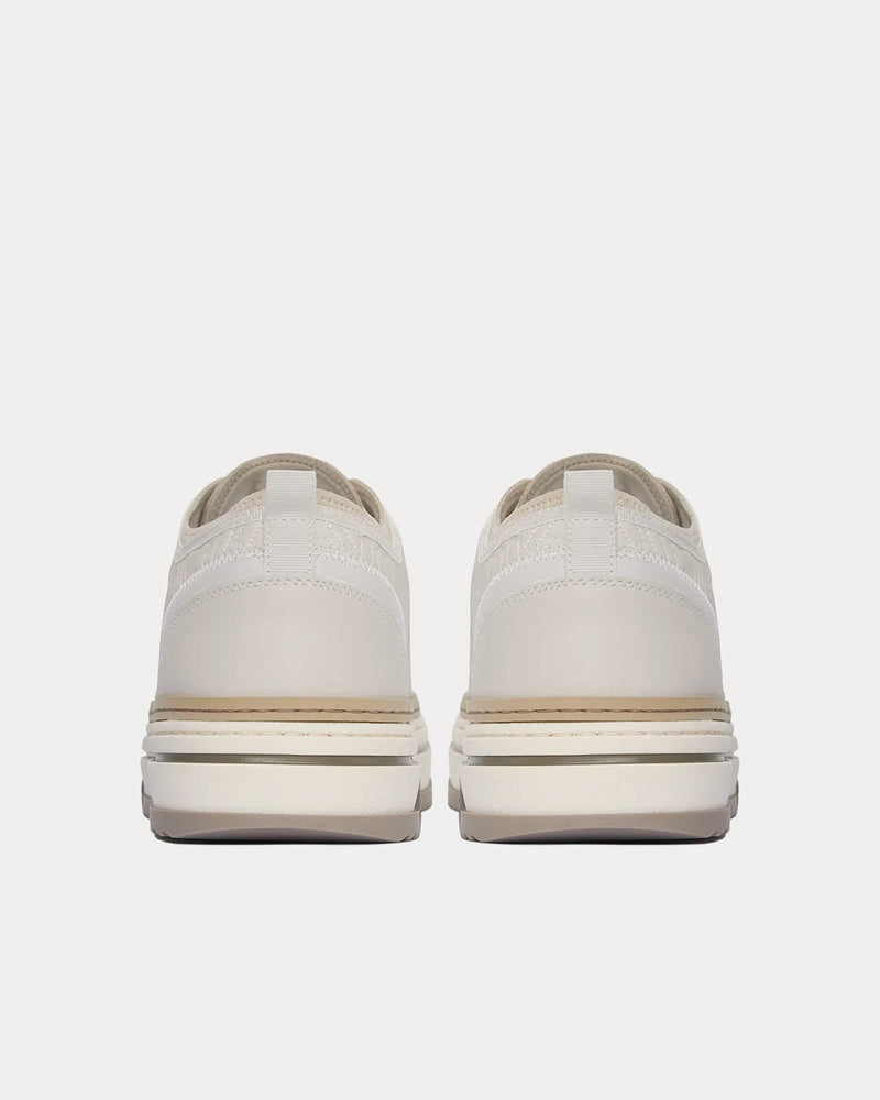 Represent HTN X Low Vintage White Low Top Sneakers - 3