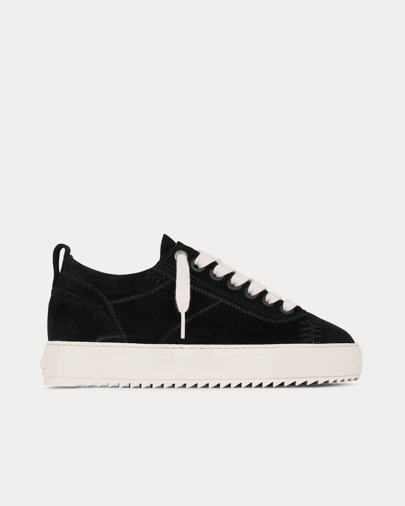 Represent Alpha 2.0 Black Low Top Sneakers - 1