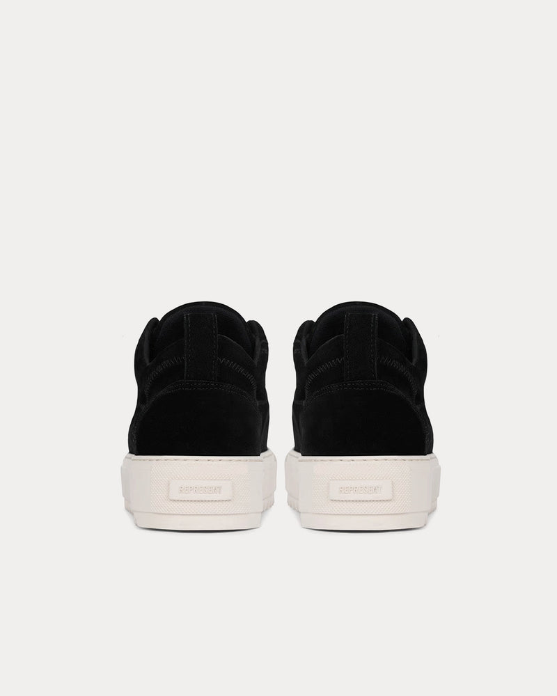 Represent Alpha 2.0 Black Low Top Sneakers - 4