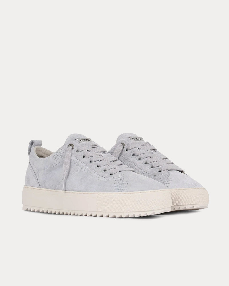 Represent Alpha 2.0 Light Grey Low Top Sneakers - 3