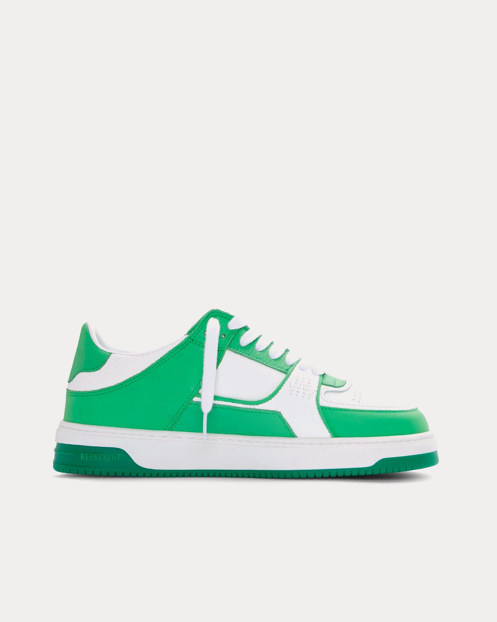 Represent Apex Island Green Low Top Sneakers - 1