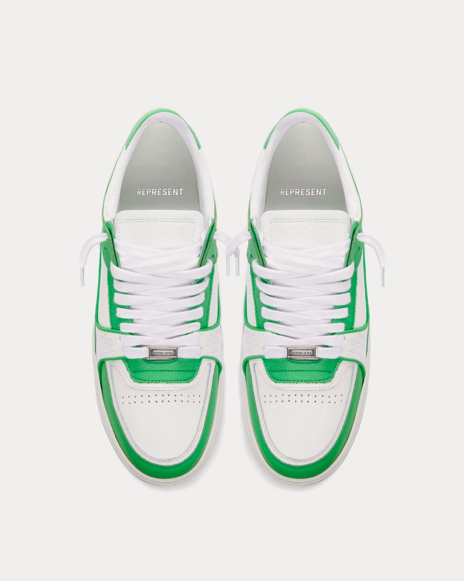 Represent Apex Island Green Low Top Sneakers - 2