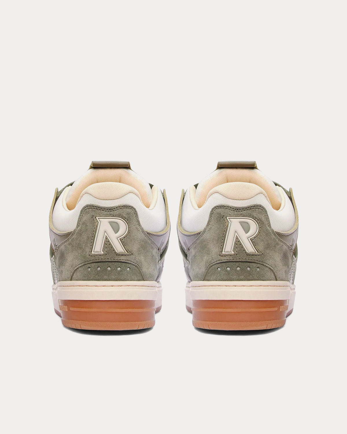 Represent Bully Khaki / Buttercream Low Top Sneakers - 4