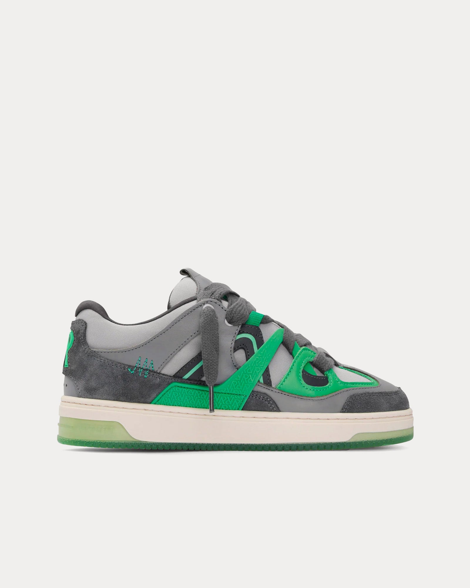 Represent Bully Island Green Low Top Sneakers - 1