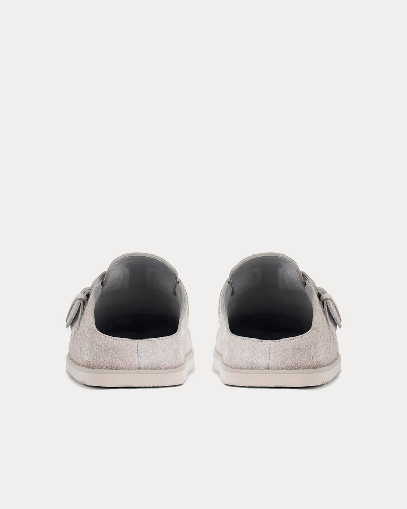 Represent Initial Hairy Suede Cashmere Mules - 3