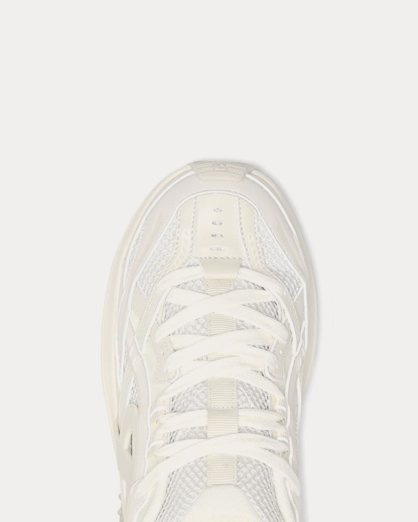 Represent Storm Runner Off White Low Top Sneakers - 6