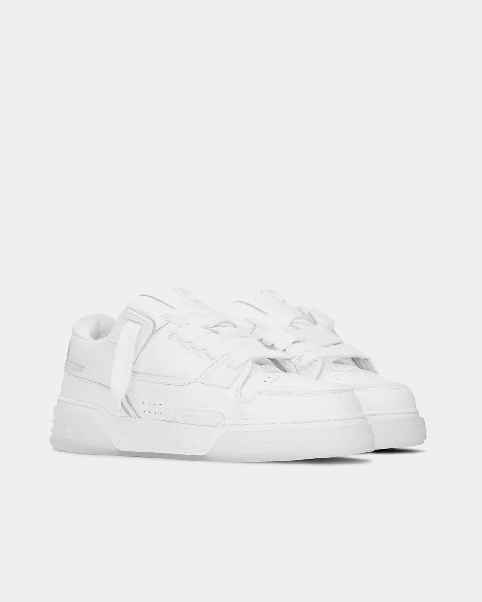 Represent Studio Sneaker Flat White Low Top Sneakers - 3