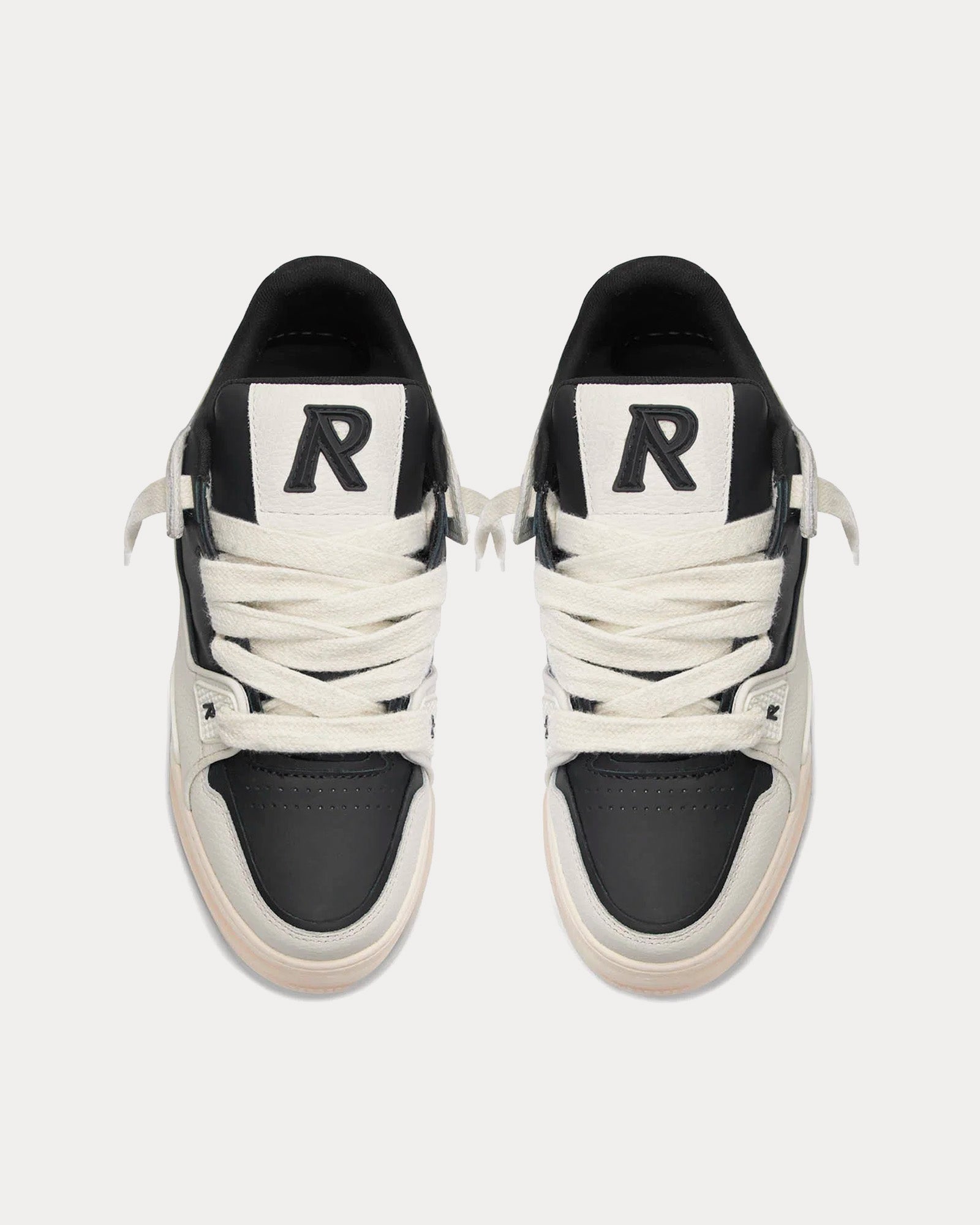 Represent Studio Sneaker Vintage White / Black Low Top Sneakers - 2