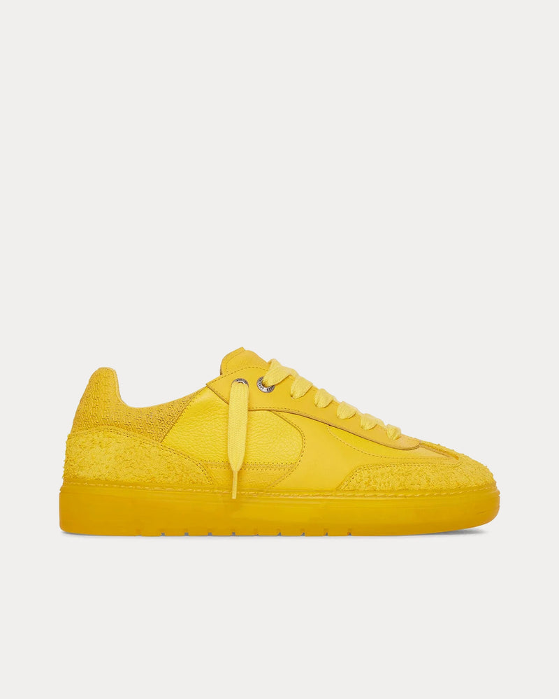 Represent Virtus Yellow Low Top Sneakers - 1