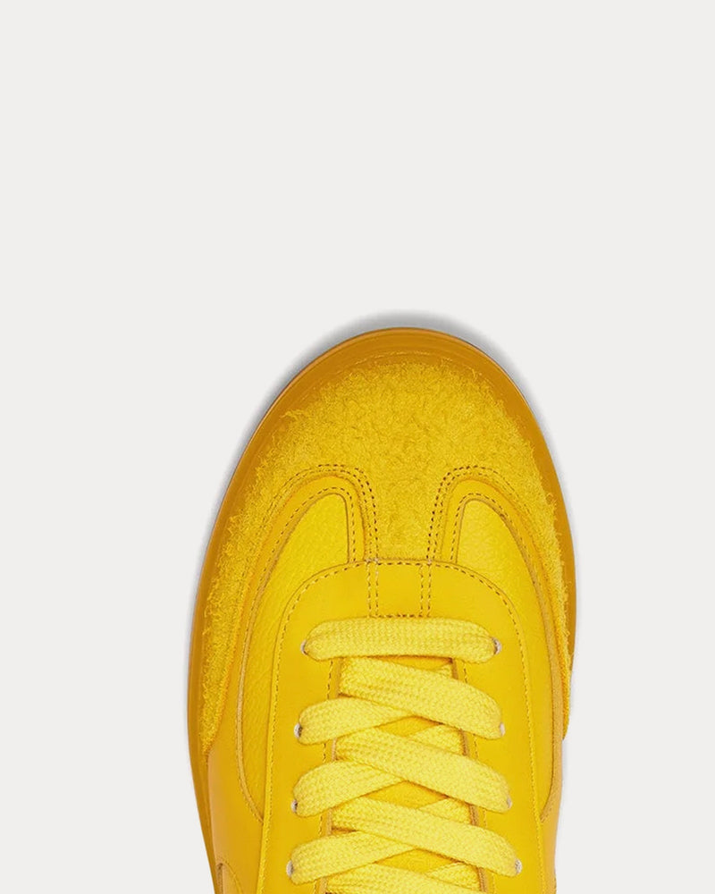 Represent Virtus Yellow Low Top Sneakers - 4