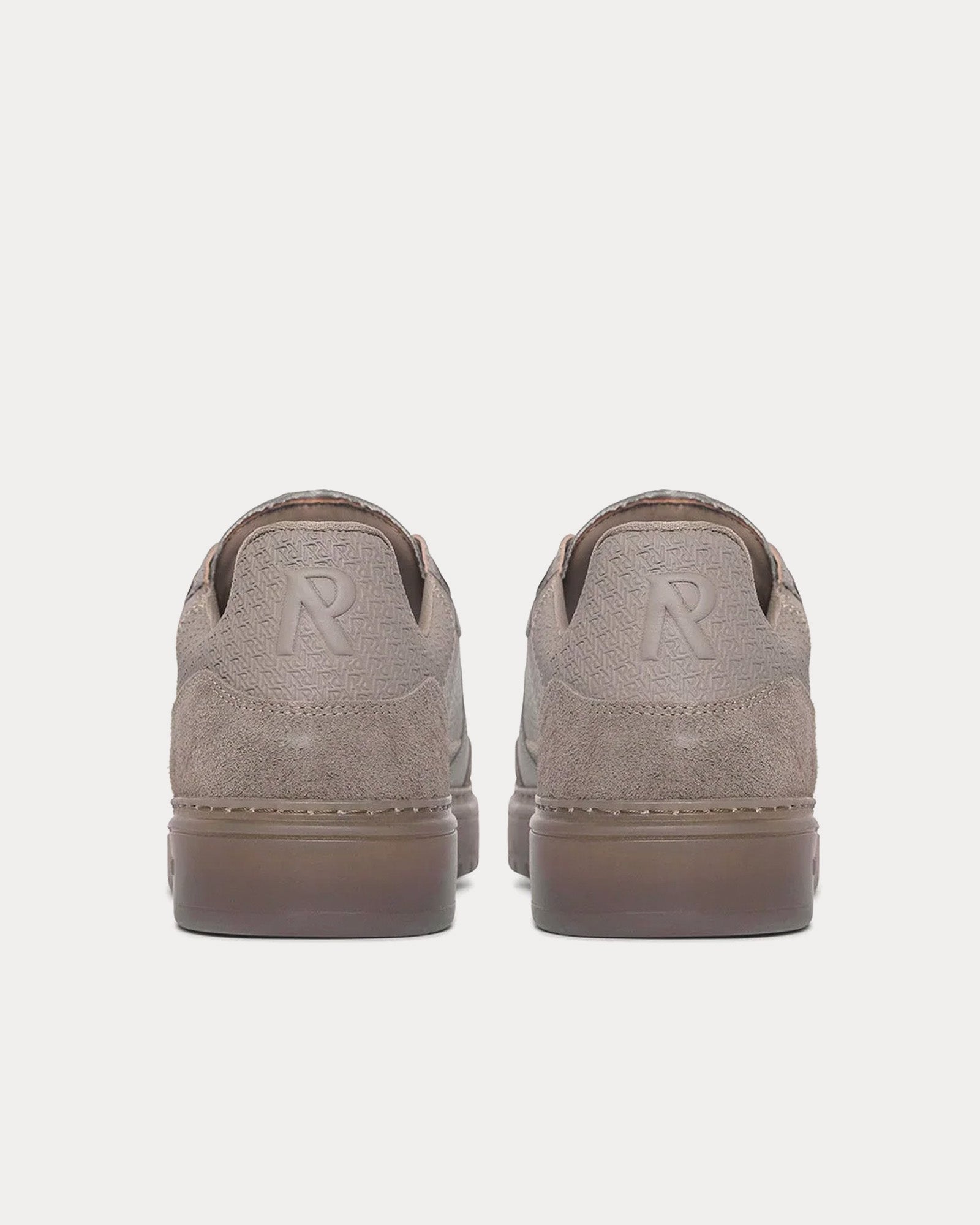 Represent Virtus Washed Taupe Low Top Sneakers - 3