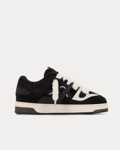 Represent Bully Terry Towelling Black Low Top Sneakers