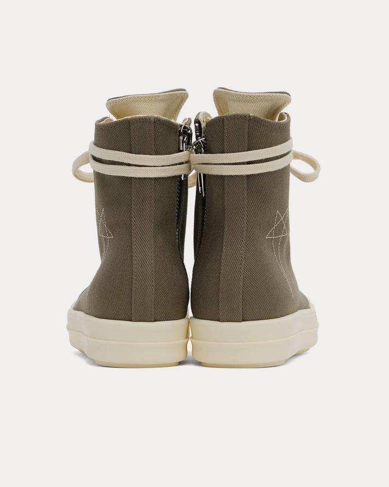 Rick Owens DRKSHDW Porterville Sneaks Dust / Pearl / Milk High Top Sneakers - 3