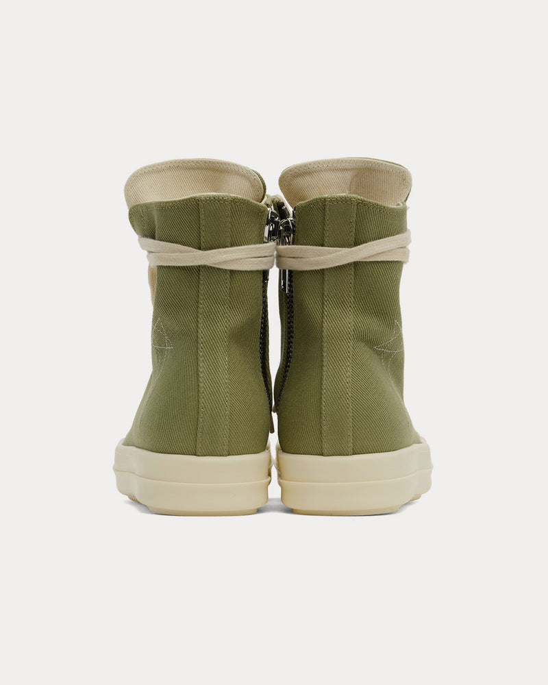 Rick Owens DRKSHDW Porterville Sneaks Sage / Pearl / Milk High Top Sneakers - 3