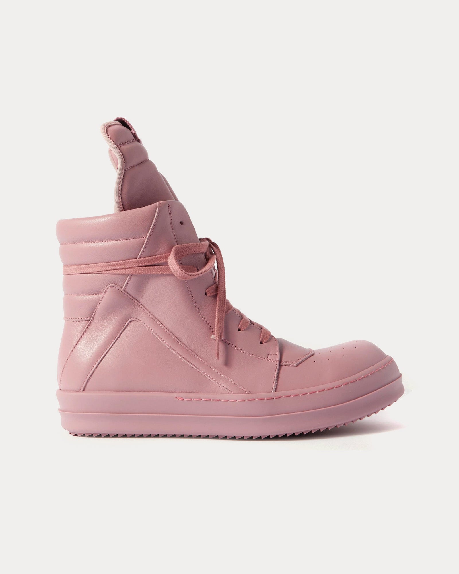 Geobasket Leather Dusty Pink / Dusty Pink High Top Sneakers