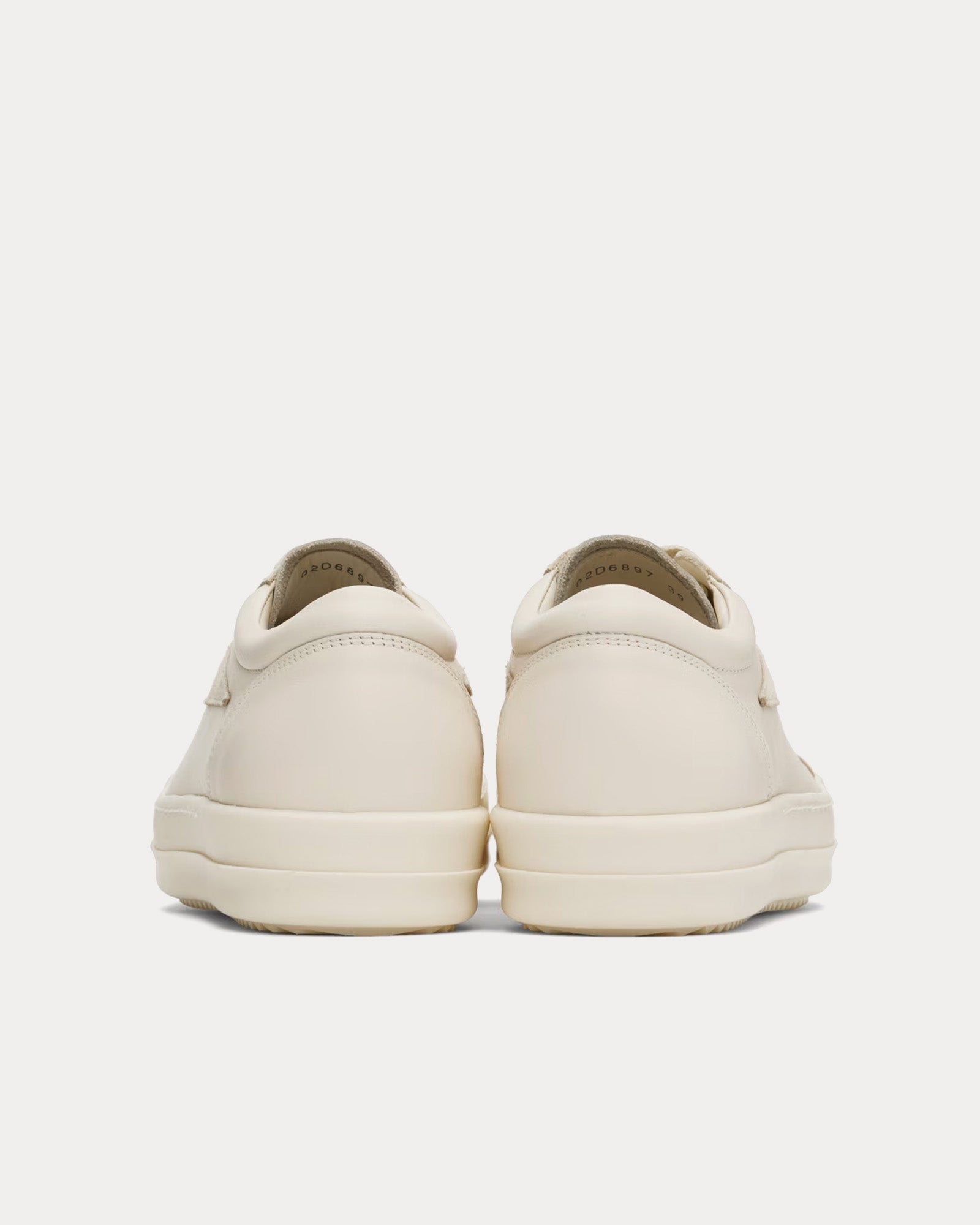 Rick Owens Porterville Vintage Sneaks Milk / Milk / Milk Low Top Sneakers - 3