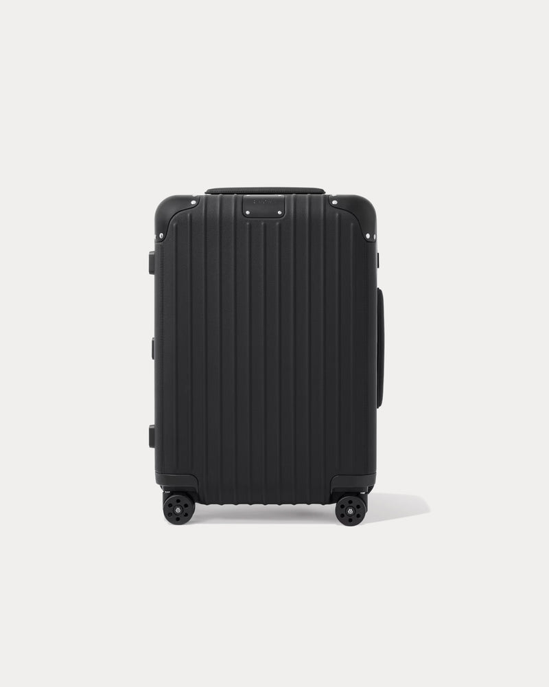 Rimowa Distinct Cabin Leather & Anodised Aluminium Black Suitcase - 1