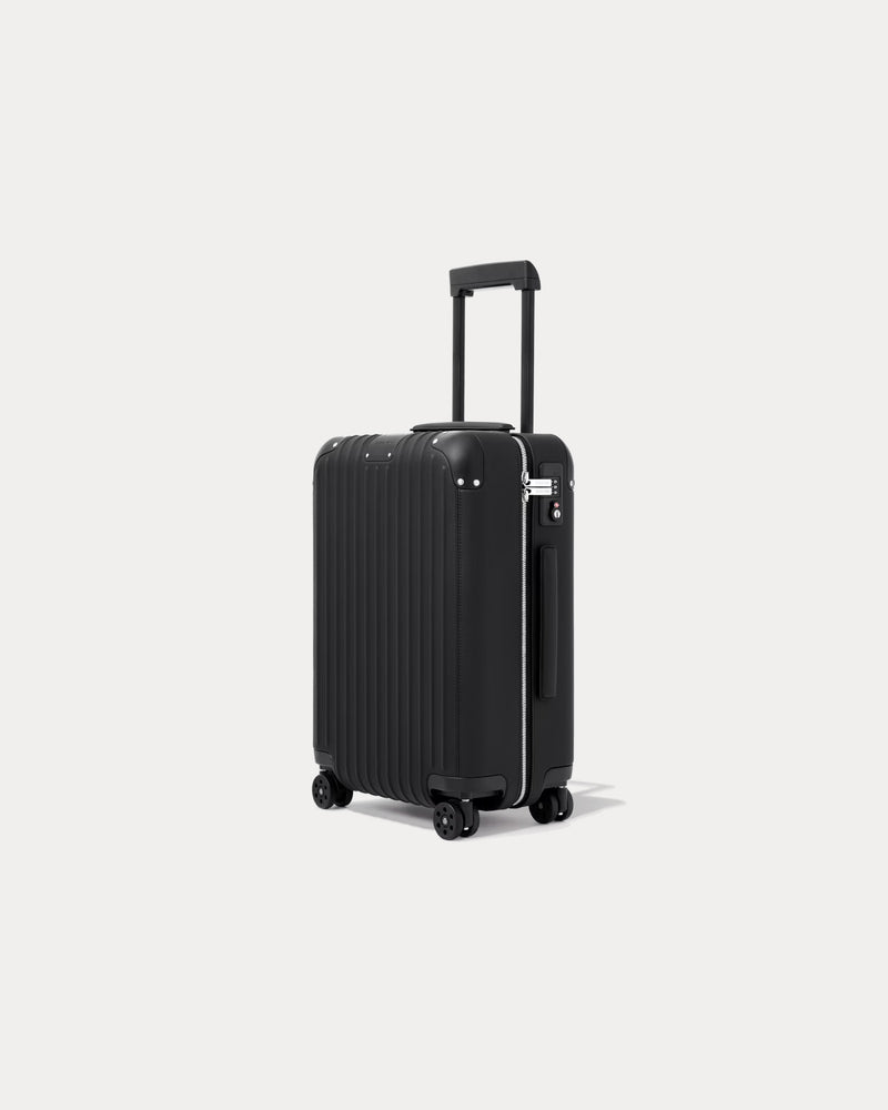 Rimowa Distinct Cabin Leather & Anodised Aluminium Black Suitcase - 2