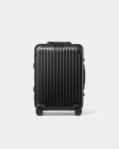 Rimowa Original Cabin Aluminium Black Luggage