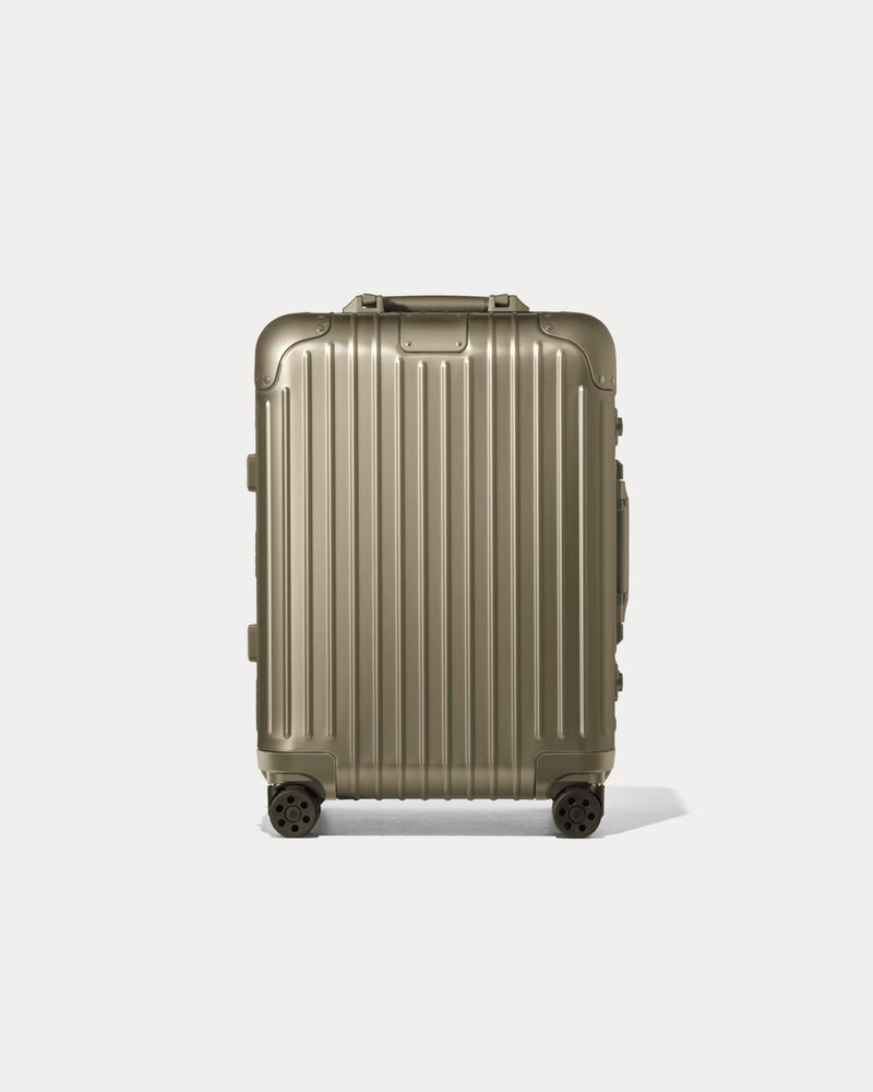 Rimowa Original Cabin Aluminium Titanium Luggage - 1